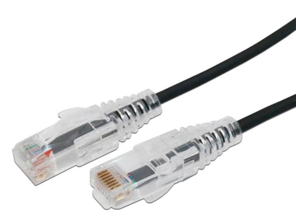Cable de Parcheo Slim UTP LinkedPro LP-UT6A-500-BK-28, RJ-45 Cat6A, 5m. Color Negro
