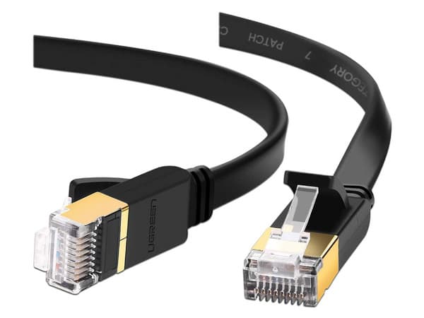 Cable de red UGREEN, Cat7, STP, RJ-45 (M-M), 3m. Color Negro.