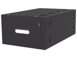 Gabinete para Montaje en Pared Linkedpro LPWR50304U, Liviano para 4 Unidades, Color Negro. - imagen 2