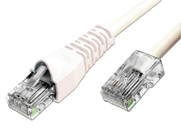 Cable de Parcheo Siemon MC5-10-02B, UTP Cat5e, RJ-45, T568B, 3m. Color Blanco.