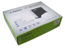 Gabinete XMedia para Disco Duro de 3.5", Convierte tu HDD (SATA) en un Disco Externo USB 3.0. Color Negro. - imagen 2