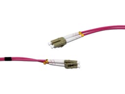 Jumper de Fibra Óptica Enson ENS-JUMP060MM4, LC Duplex, 60cm, Color Rosa. - imagen 2