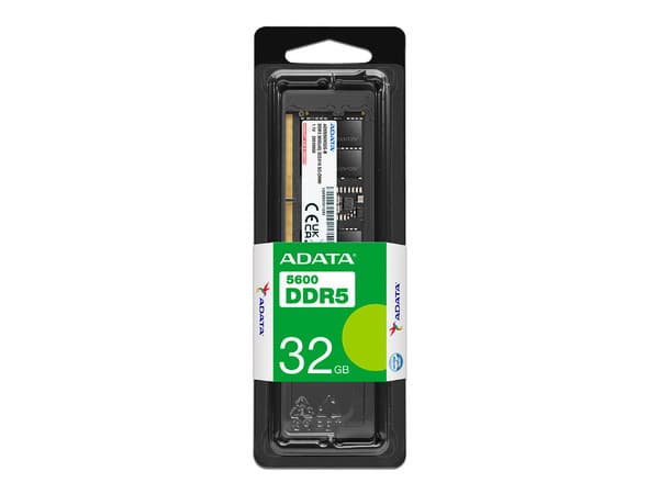 Memoria SODIMM ADATA, DDR5 PC5-44800 (5600MHz), 32GB.
