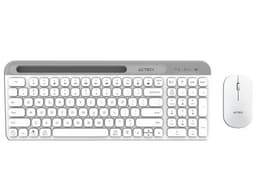 Kit de Teclado y Mouse Acteck Creator Virtuos Silk MK720, Bluetooth, Color Blanco. - imagen 1