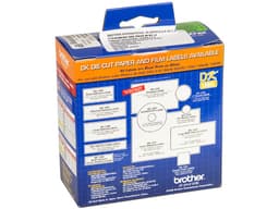 Etiqueta Blanca Adhesiva Pre-cortada Brother DK1201   - imagen 2