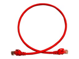 Cable de Red Enson Cat6 UTP, 60cm. Color Rojo. - imagen 1
