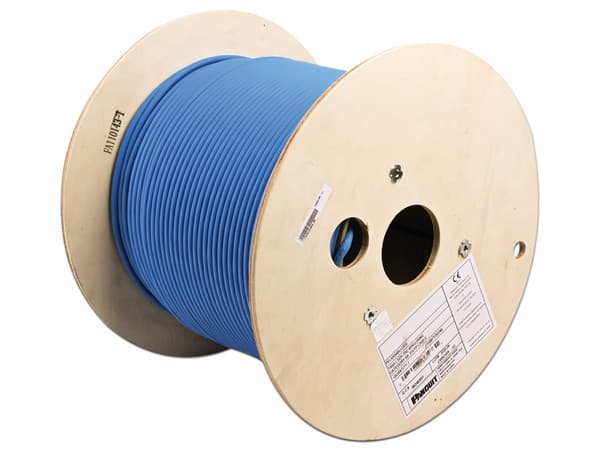 Bobina de Cable Blindado Panduit PFL6X04BU-CEG, F/UTP Cat6A, 305m. Color Azul.