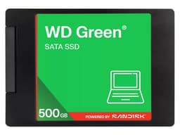 Unidad de Estado Sólido Western Digital Green de 500GB, 2.5" SATA III (6Gb/s). - imagen 1