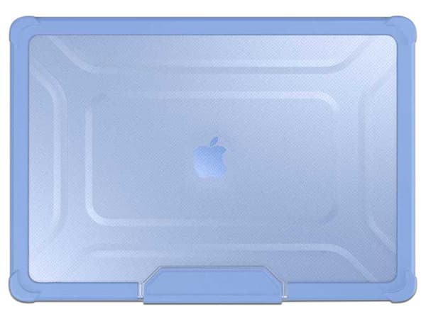 Funda Protectora TEKKU para MacBook Air de 15", Uso rudo, Color Azul.