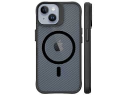 Funda Protectora TEKKU Combat Carbon para iPhone 15, MagSafe, Color Negro. - imagen 2