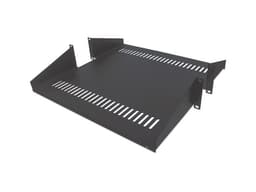 Charola Rack 19 Doble Lado 2U, Ventilada, Longitud 45cm, Capacidad 25kg - imagen 1