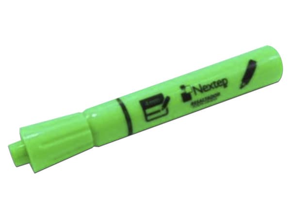 Marcatextos Nextep NE-079V, 2 Cajas x 12 Piezas, Color Verde.