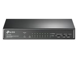 Switch Gigabit TP-LINK TLSF1009P de 8+1(No administrable) Puertos, PoE. Color Negro. - imagen 1
