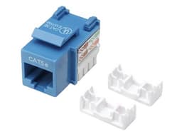 Intellinet Jack categoría 5e, UTP, azul, de impacto - imagen 1