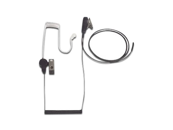 Micrófono y Audífono TXPRO TXEHMAV2 de Solapa con Tubo Acústico para Radio.