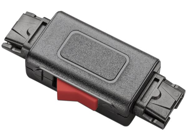 Interruptor momentáneo para mute Plantronics Serie H. Color Negro.