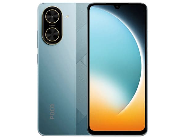 Smartphone Xiaomi POCO C71:
Procesador Unisoc T7250 (hasta 1.8GHz), 
Memoria RAM de 3GB, Almacenamiento de 64GB, 
Pantalla LED Multi-Touch de 6.88" HD, 
Bluetooth, Wi-Fi, 
Cámara Principal de 32MP, 
Android 14, Color Azul.