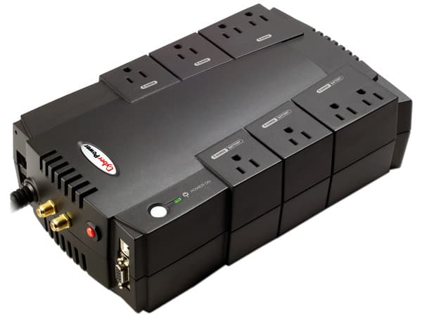 UPS CyberPower CP685AVR, 8 Contactos, 685VA/390W.