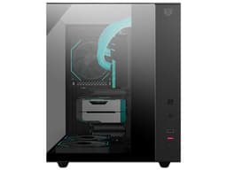 Gabinete, Balam Rush Tank Majestic 6600, Media Torre, 3 Ventiladores ARGB, Cristal, ATX / Micro ATX / Mini ITX, Sin Fuente, Color Negro. - imagen 2