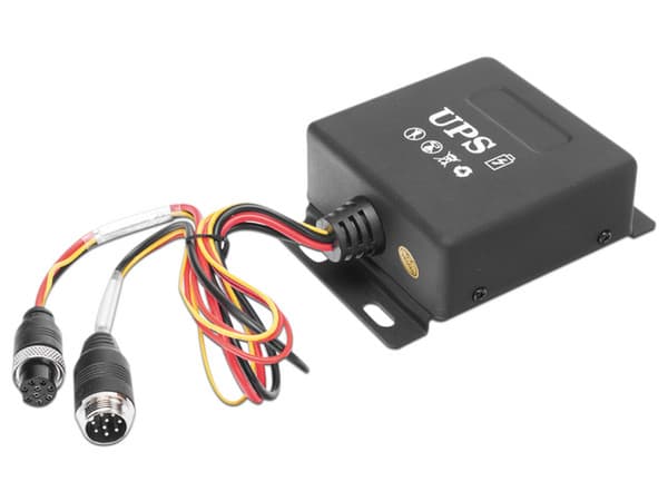 Respaldo de Energía Epcom XMRUPS para dispositivos de videovigilancia móvil. Color Negro