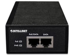 Adaptador PoE+ Intellinet inyector de Energía, Gigabit de alta potencia, RJ45. Color negro. - imagen 2