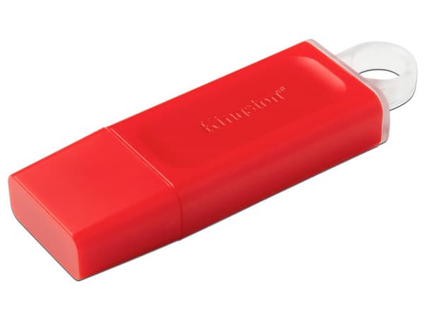 Unidad Flash USB 3.2 Kingston DataTraveler Exodia de 64GB. Color Rojo.