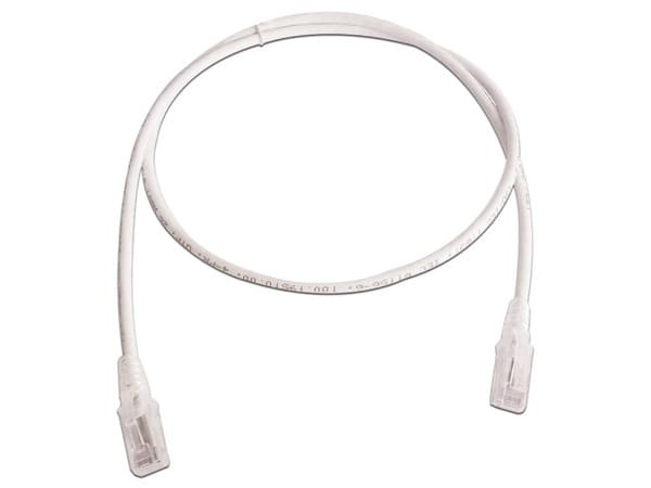 Cable de Red Siemon Cat6 UTP, 0.9m. Color Blanco. (Versión Bulk).