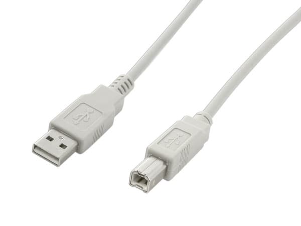 Cable Manhattan USB 2.0 A/Macho - B/Macho para Impresora y Scanner. (3.0m)