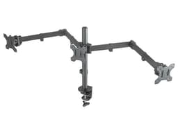 Soporte Manhattan 461658 de escritorio para 3 Monitores de hasta 27". - imagen 1