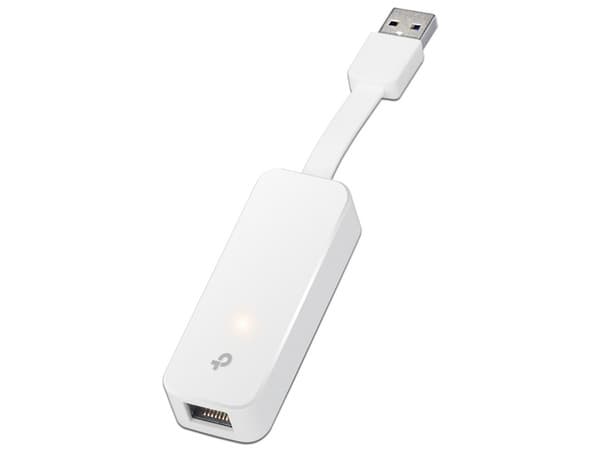 Adaptador Tarjeta de Red TP-Link UE300 USB 3.0 a Puerto Gigabit Ethernet RJ45.