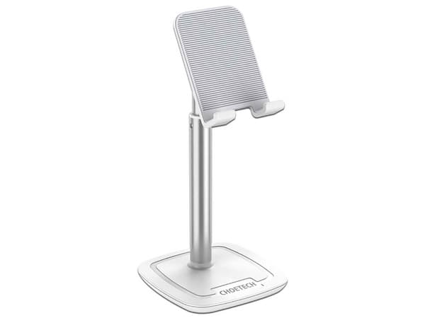 Soporte Choetech H035 para teléfonos y tabletas de hasta 10". Color Blanco.