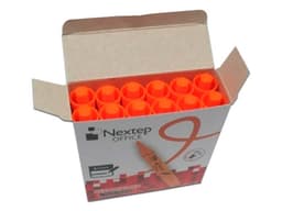 Resaltador Nextep, Color Naranja, paquete con 12 piezas. - imagen 2