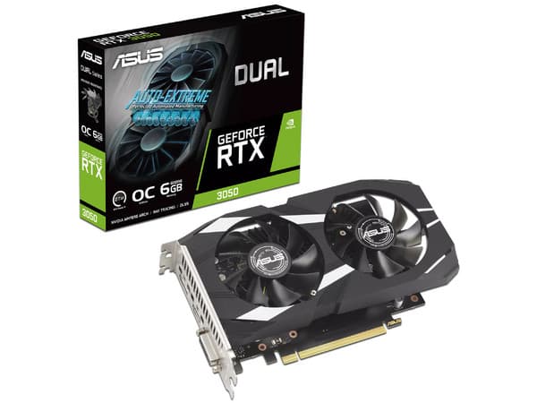 Tarjeta de Video NVIDIA GeForce RTX 3050 ASUS Dual OC, 6GB GDDR6, 1xHDMI, 3xDisplayPort, PCI Express 4.0
