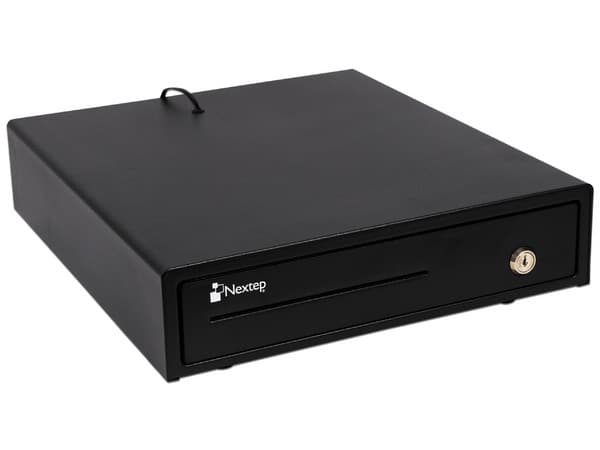 Cajón para Dinero Nextep NE-514 con 4 Compartimentos para Billetes y 8 Separadores para Monedas, RJ-11