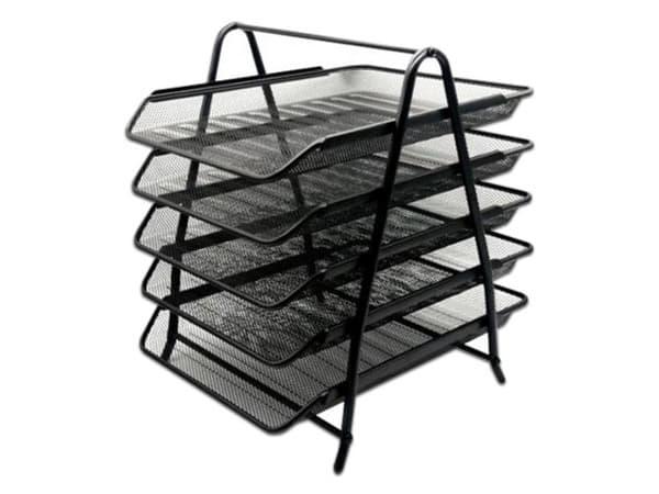 Charola Organizadora Nextep NE-162GN de 5 niveles, Color Negro.