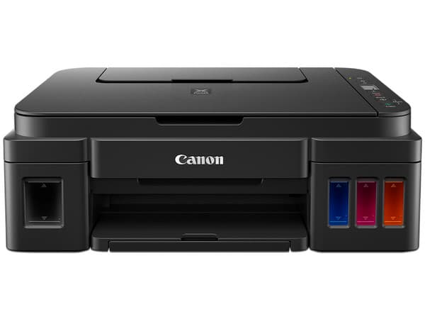 Multifuncional Canon PIXMA G2110 con Sistema de Tanques de Tinta, Impresora, Copiadora y Escáner, Resolución hasta 4800 x 1200 dpi, Velocidad de Impresión de hasta 5.0 ipm a Color, USB.