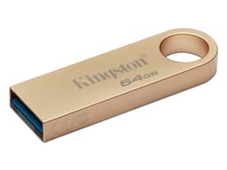 Unidad Flash USB 3.2 Kingston DataTraveler SE9 G3 de 64GB, Color Dorado. - imagen 1