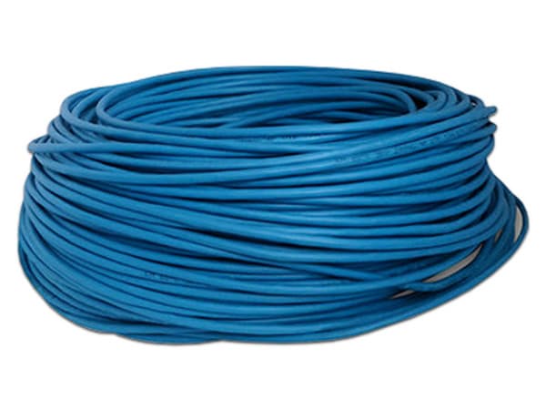 Bobina UTP Brobotix Cat6 Para Interiores , 100 Metros. Color Azul