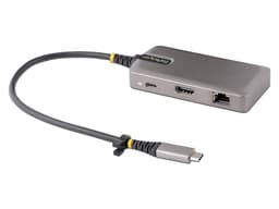 Docking Station StarTech 103B-USBC-MULTIPORT de USB-C a HDMI, USB-A, RJ-45 y USB-C, Con Chromebook, Gris Espacial. - imagen 1