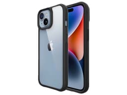 Funda TEKKU TK-01-005-019-01 Combat para iPhone 15, Transparente Negro. - imagen 2