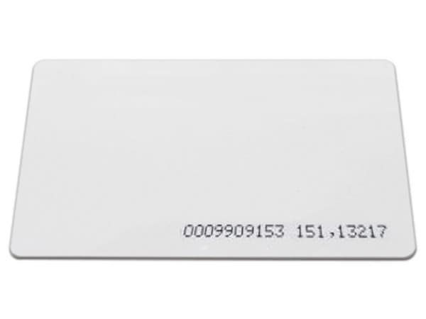 Tarjeta plástica de proximidad Anviz frecuencia 125 khz.