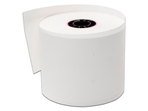 Rollo de papel térmico PCM T8070S de 80 x 70?mm. Color Blanco