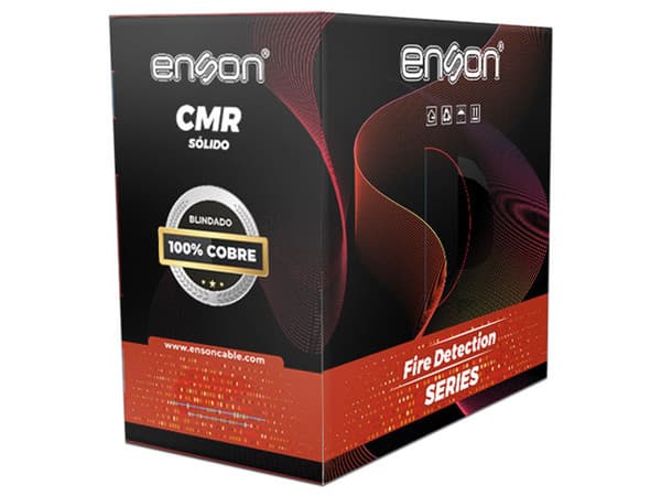 Bobina de Cable Enson EPRO-5320F, Para Alarma contra Incendios, 305m.