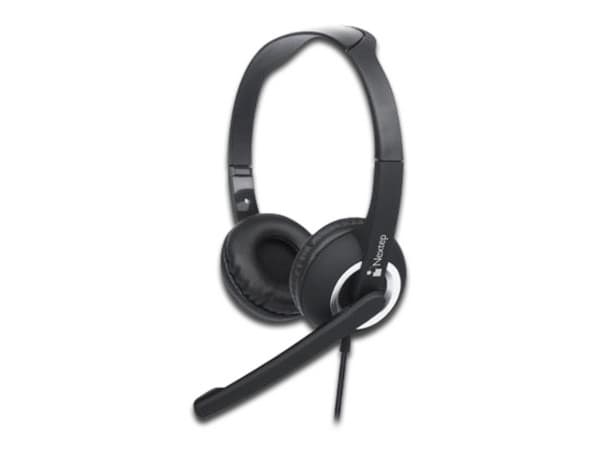 Audífonos con Micrófono Nextep NE-425, USB. Color Negro.