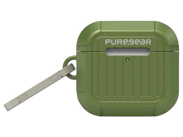 Funda Protectora PUREGEAR, Compatible con AirPods 4, Color Verde.