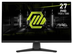 Monitor Gamer MSI MAG 272F de 27", Resolución 1920 x 1080 (Full HD), HDR, Rapid IPS, FreeSync Premium, AI Vision, 0.5ms GTG, 200Hz, Color Negro. - imagen 1