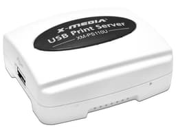 Servidor de Impresión X-Media XM-PS110U, USB, Ethernet. Color Blanco. - imagen 1