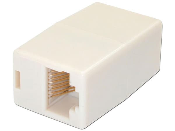Acoplador en Línea RJ45 Cat5.