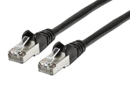 Cable de red INTELLINET, Cat6a, UTP, RJ-45 (M-M), 3m, Negro. - imagen 1
