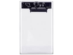 Gabinete BRobotix GLASS para SSD ó HDD de 2.5", Convierte tu SSD (SATA I/II/III) en un Disco Externo USB 3.0. Color Transparente. - imagen 2